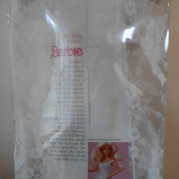 Vintage Mattel 1989 Wedding Fantasy Barbie Doll #2125-NIB Beautiful! - Picture 4 of 6